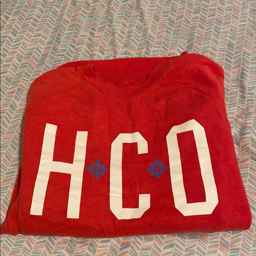 Crew neck sweatshirt